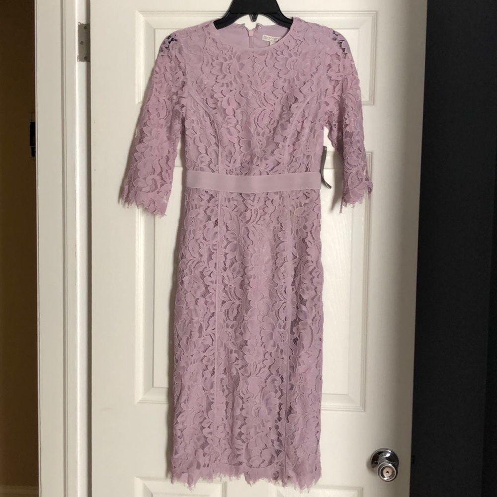 NY&Company Eva Mendes Lace Midi Dress